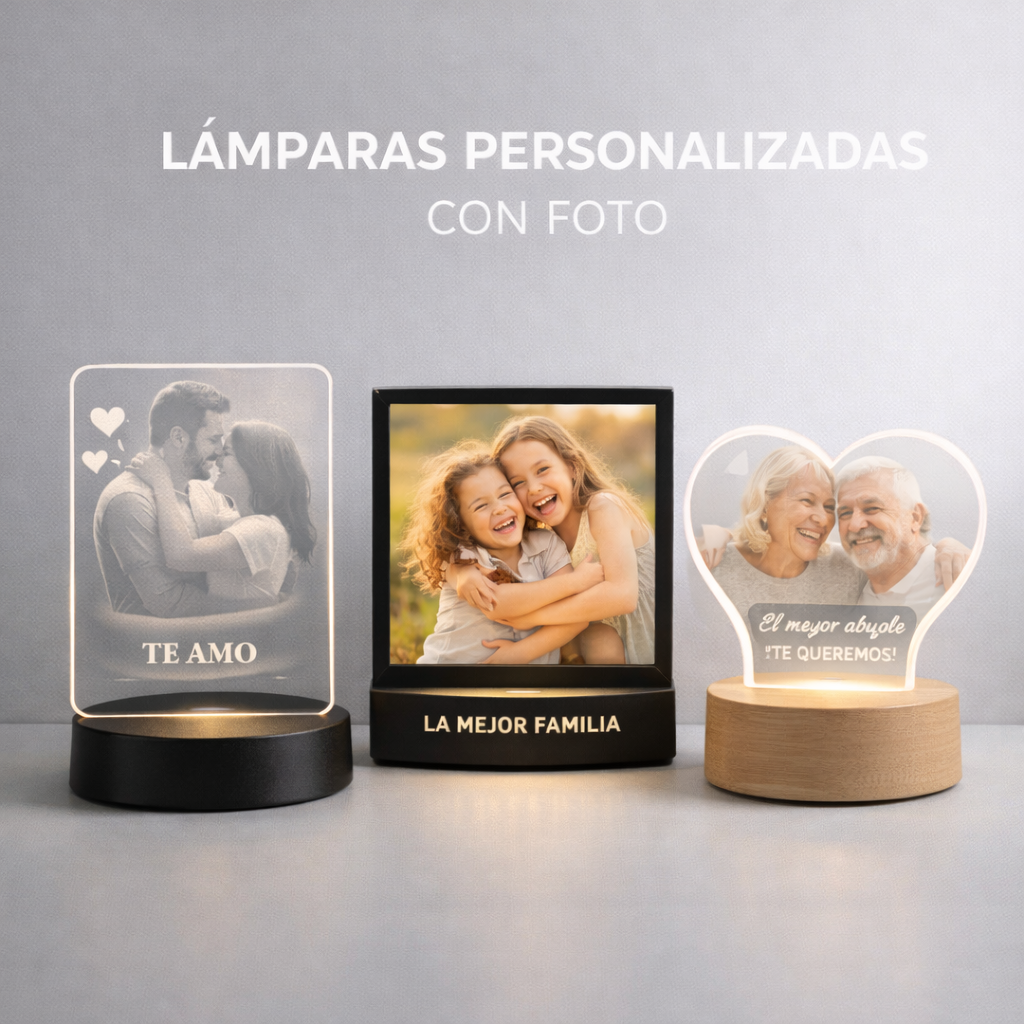 Lámparas Personalizadas con Foto