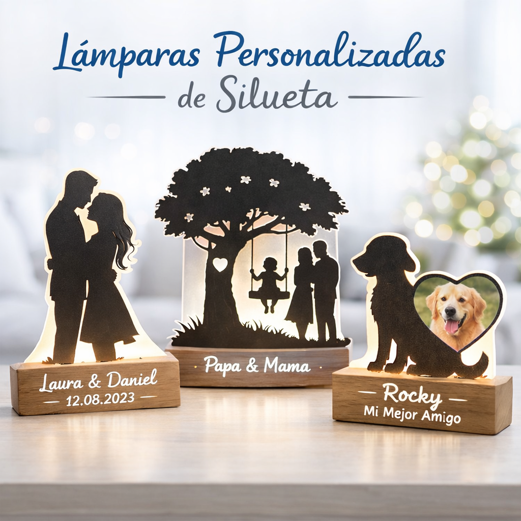 Lámparas Personalizadas de Silueta