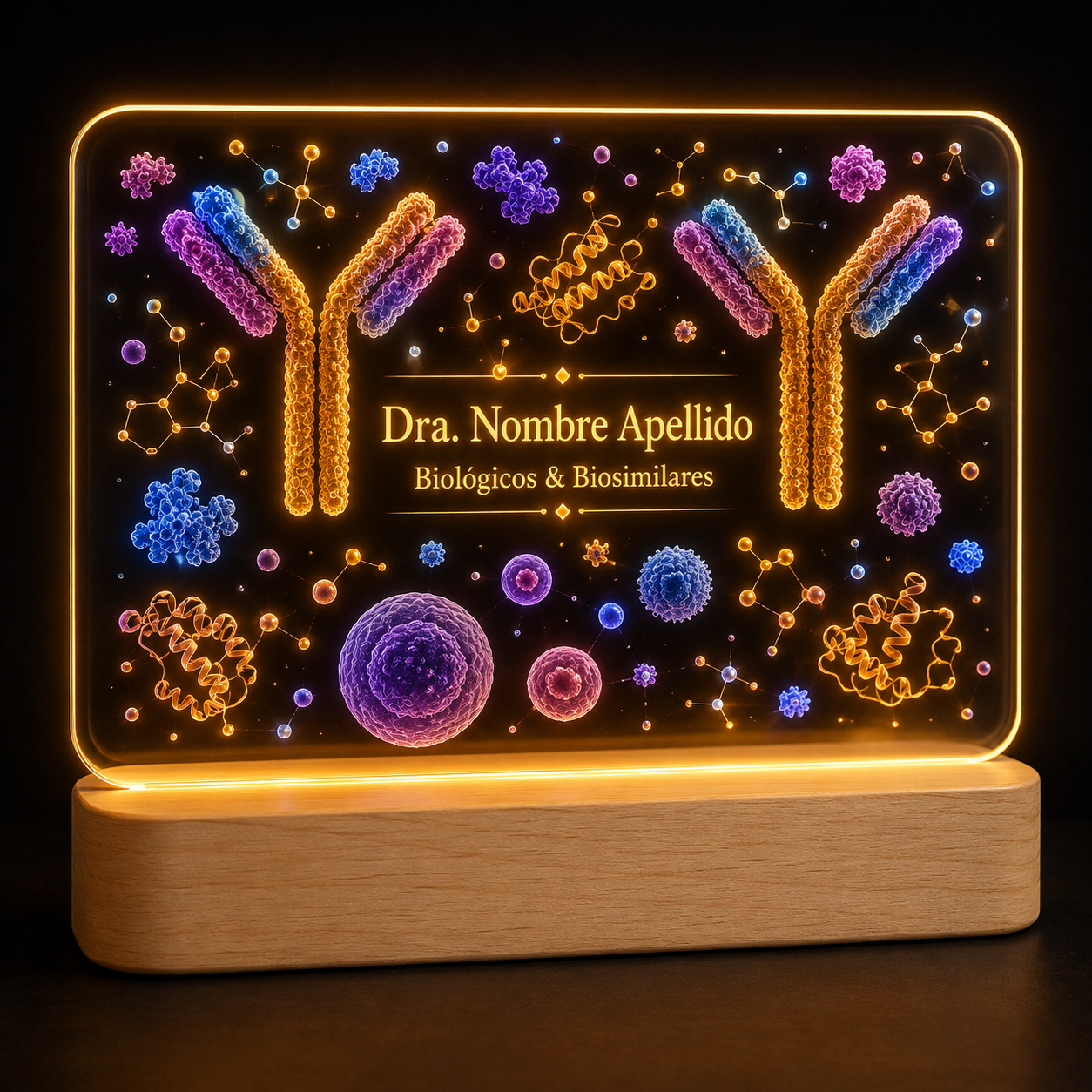 Lámpara anticuerpo monoclonal personalizada LED