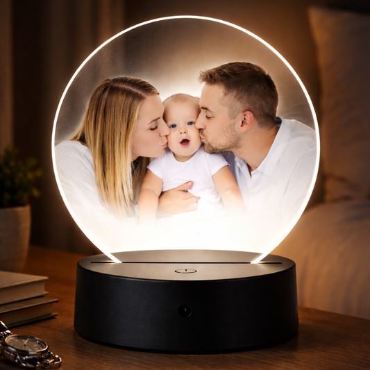 Lampara personalizada con foto
