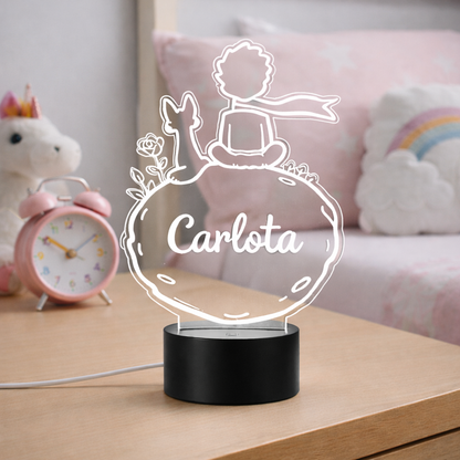 Lampara personalizada con nombre