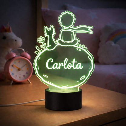 Lampara personalizada con nombre