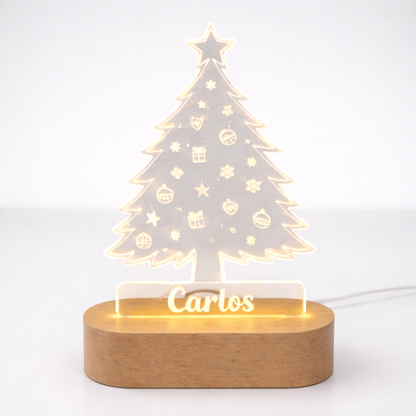 Lampara personalizada con nombre