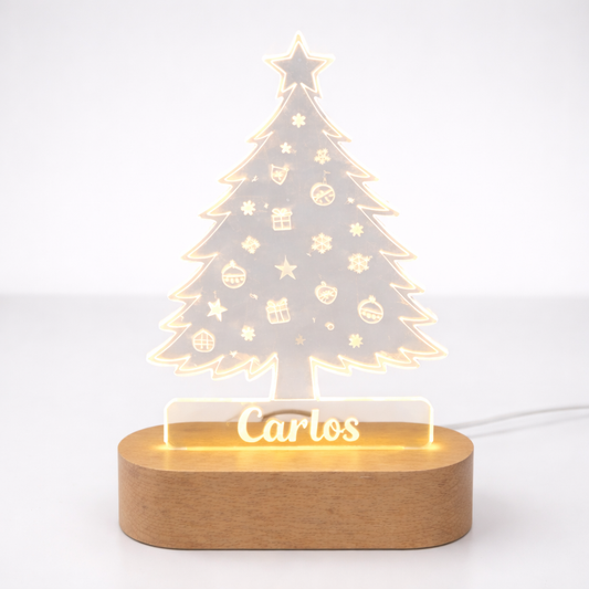 Lampara personalizada con nombre