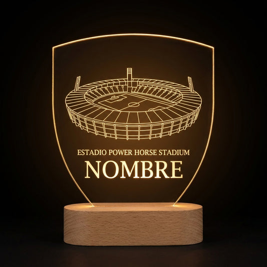 Lámpara UD Almería Stadium personalizada